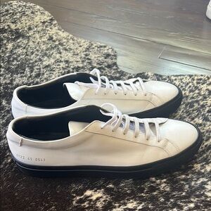 Common Projects - Men's White Leather Sneakers